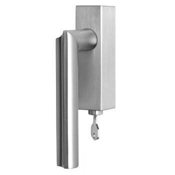 Draaikiep Eclipse afsluitbaar DR102-DKLOCK mat RVS links