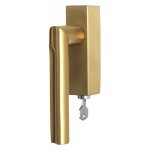 Draaikiep Eclipse afsluitbaar DR103-DKLOCK PVD mat goud links