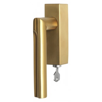 Draaikiep Eclipse afsluitbaar DR103-DKLOCK PVD mat goud links