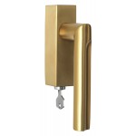 Draaikiep Eclipse afsluitbaar DR103-DKLOCK PVD mat goud rechts