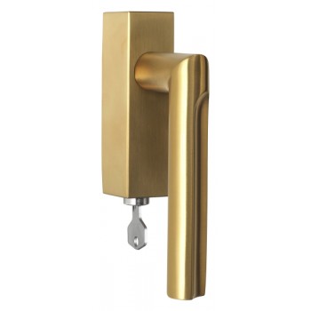 Draaikiep Eclipse afsluitbaar DR103-DKLOCK PVD mat goud rechts