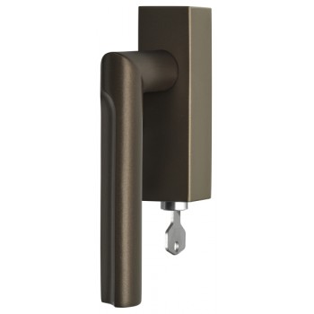 Draaikiep Eclipse afsluitbaar DR103-DKLOCK brons links