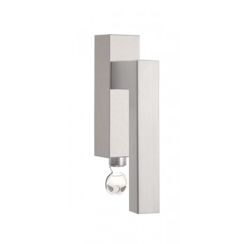 Draaikiepbeslag LSQ3 Mat RVS afsluitbaar