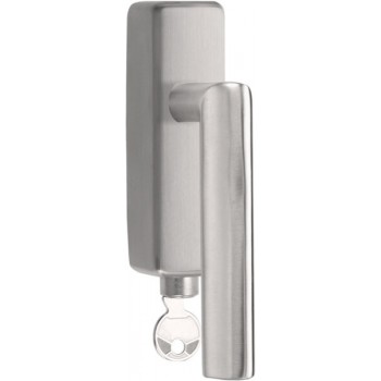 Draaikiepgarnituur afsluitbaar LB8-DKLOCK-O Mat RVS Draaikiepgarnituur afsluitbaar LB8-DKLOCK-O Mat RVS