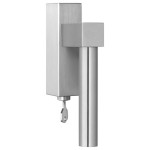 Draaikiep Bobby afsluitbaar EK102-DKLOCK mat RVS