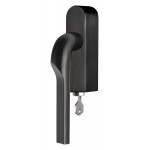 Draaikiep Rivio afsluitbaar GL100-DKLOCK PVD mat zwart rechts