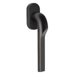 Draaikiep Rivio GL100-DK PVD mat zwart links