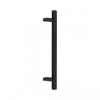 Deurgreep Toronto S (schuin) 25x300x460mm Puurzwart