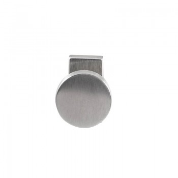 Deurkruk Piano rechthoekig rozet RVS