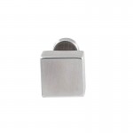 Deurkruk Quadro ovaal rozet RVS