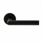 Deurkruk Toledo dun ongeveerd rozet Puurzwart