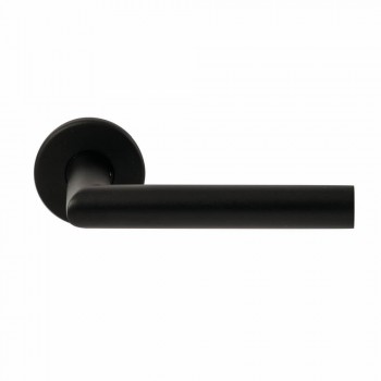 Deurkruk Toledo dun ongeveerd rozet Puurzwart