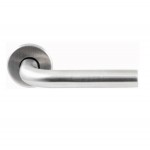 Deurkruk Oslo dun ongeveerd rozet RVS