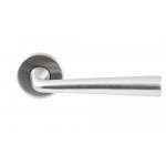 Deurkruk Mikonos dun ongeveerd rozet RVS