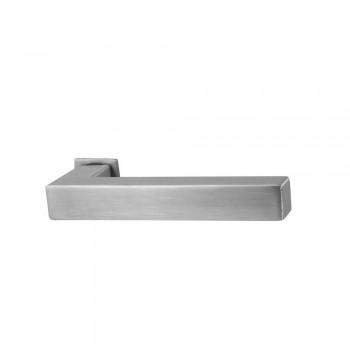 Deurkruk Geneve vierkant mini rozet RVS