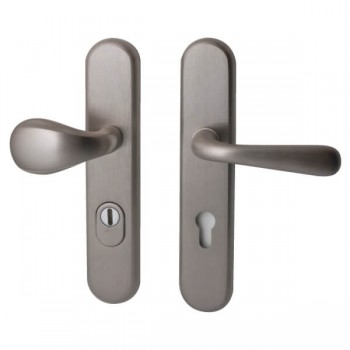 Veiligheidsset Kira met knop Golf en kruk Silvia RVS PVD