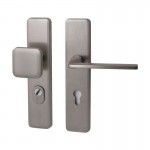 Veiligheidsset Qbe met knop Charley en kruk Zenith Inox