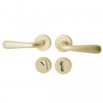 Achterdeurset Champagne PVD