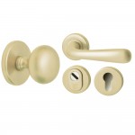 Voordeurset Champagne PVD