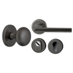 Voordeurset Sara gunmetal PVD