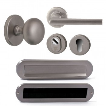 Complete voordeurset Sara Inox PVD