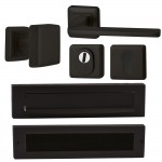 Complete voordeurset QBE Puurzwart