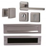 Complete voordeurset QBE Inox PVD 