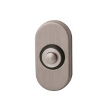 Beldrukker Ovaal Inox PVD