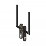 Hefschuifdeurbeslag ToledoPA Puurzwart