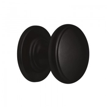 Voordeurknop Pragma 70mm Puurzwart 