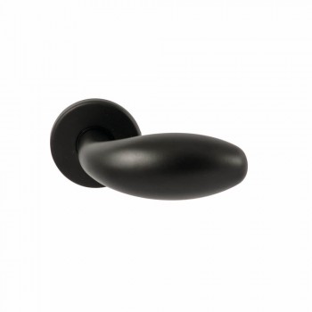 Voordeurknop Golf Puurzwart