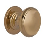 Voordeurknop Pragma 70mm PVD messing 