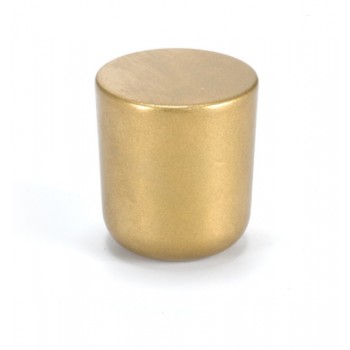 Meubelknop mini 24mm messing getrommeld