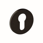 Cilinderrozet Vario-rond Dun 304 Zwart