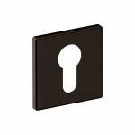 Cilinderrozet Vario-vierk Dun 304 Zwart