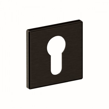 Cilinderrozet Vario-vierk Dun 304 Zwart