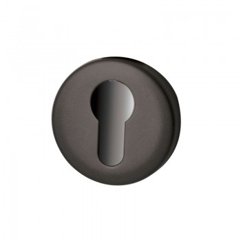 Cilinderrozet Artax Puurzwart