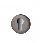 Cilinderrozet Artax gunmetal PVD