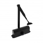 Deurdranger met schaararm DR 122 Intersteel mat zwart