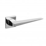 Deurkruk Olivari Denver vierkant rozet chroom