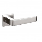 Deurkruk Olivari Milano Q vierkant rozet RVS mat titaan PVD