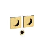 Schuifdeurkom Giotto Q Olivari messing titaan PVD