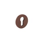 Cilinderrozet Olivari Brons mat titaan PVD