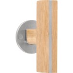 Voordeurknop Piet Boon TWO PBT22V/50 RVS/eiken