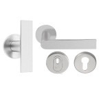 Voordeurset Piet Boon ARC-04 mat RVS