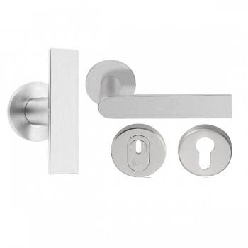 Voordeurset Piet Boon ARC-04 mat RVS