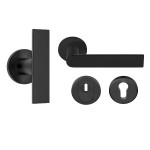 Voordeurset Piet Boon ARC-05 PVD mat zwart