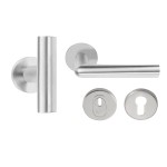 Voordeurset Piet Boon INC-06 mat RVS