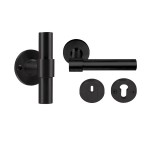 Voordeurset Piet Boon ONE-02 PVD mat zwart