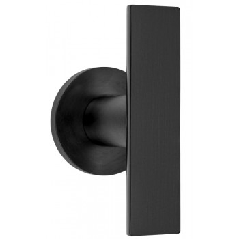 Voordeurknop Piet Boon ARC PBA200VA mat zwart PVD